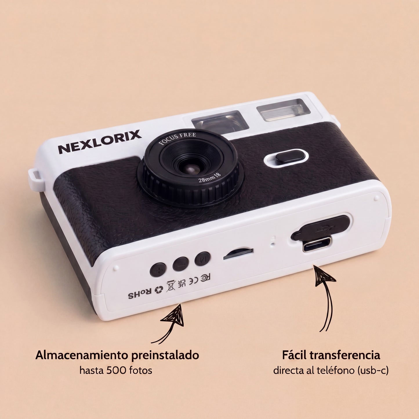 Nexlorix - Cámara Retro 35mm